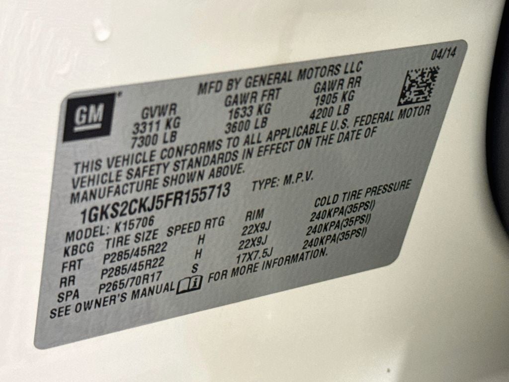 2015 GMC Yukon Denali