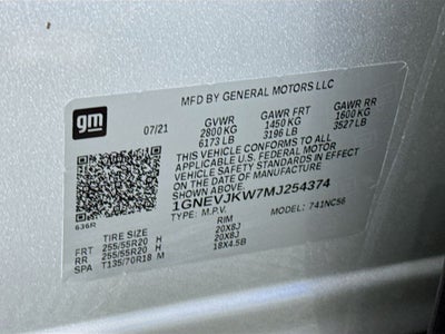 2021 Chevrolet Traverse RS