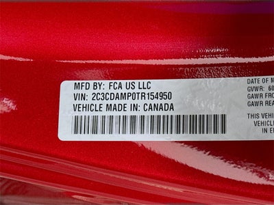 2026 Dodge Charger R/T Scat Pack