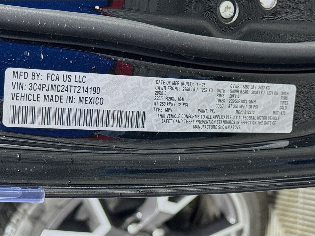 2026 Jeep Cherokee Overland