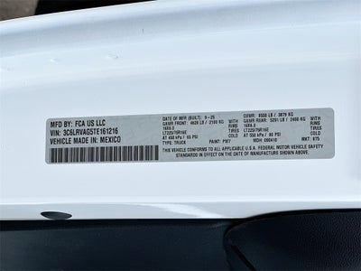 2026 RAM Ram ProMaster Low Roof