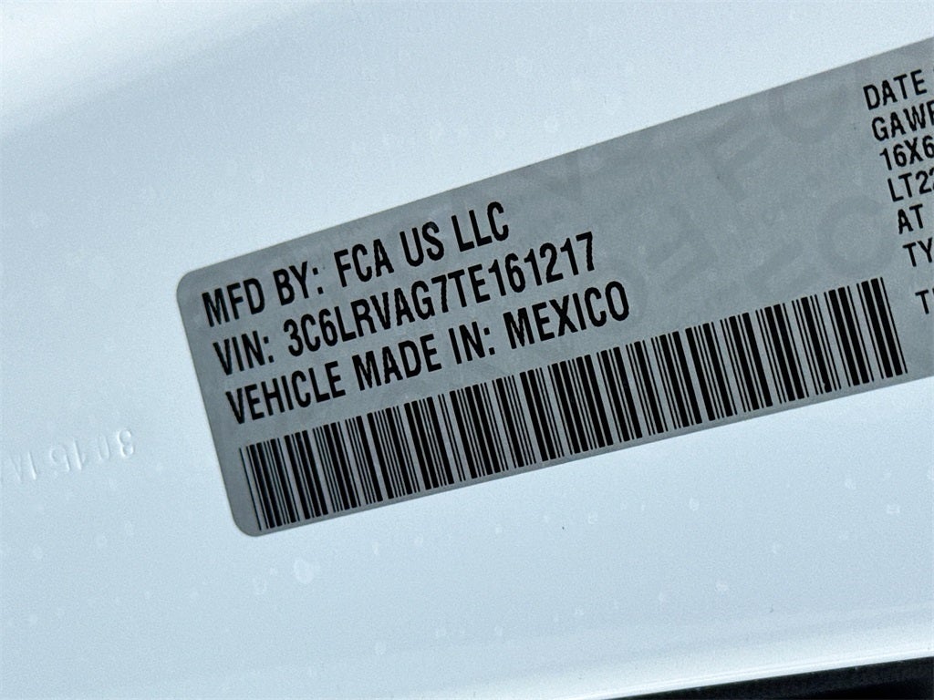 2026 RAM Ram ProMaster Low Roof