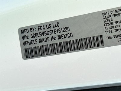 2026 RAM Ram ProMaster Base