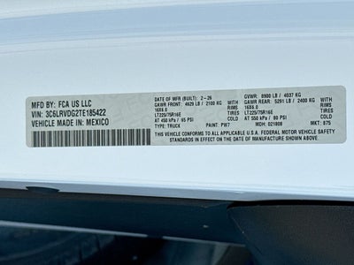 2026 RAM Ram ProMaster High Roof