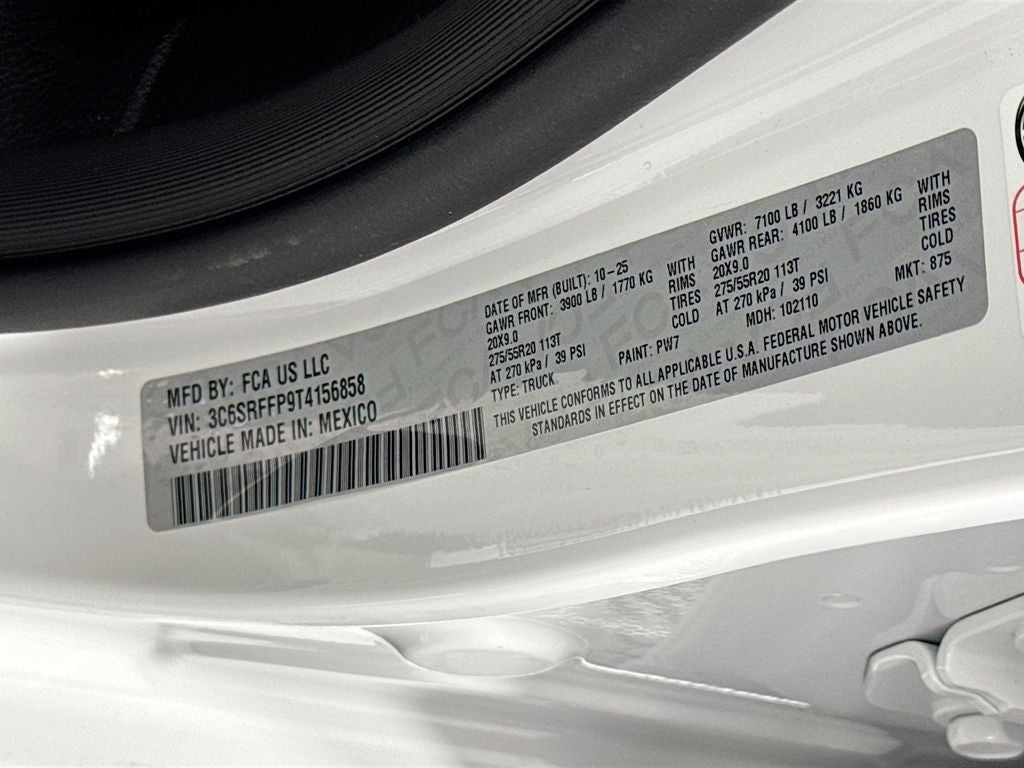 2026 RAM Ram 1500 Big Horn/Lone Star