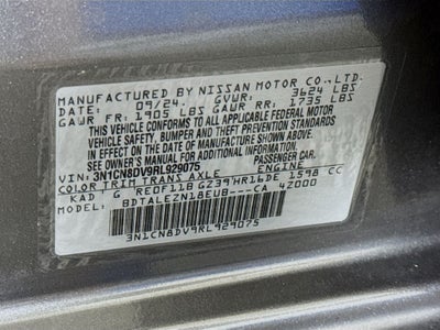 2024 Nissan Versa 1.6 S