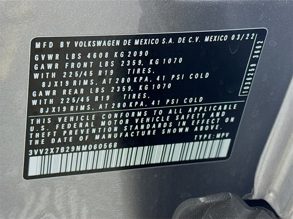 2022 Volkswagen Taos 1.5T SEL