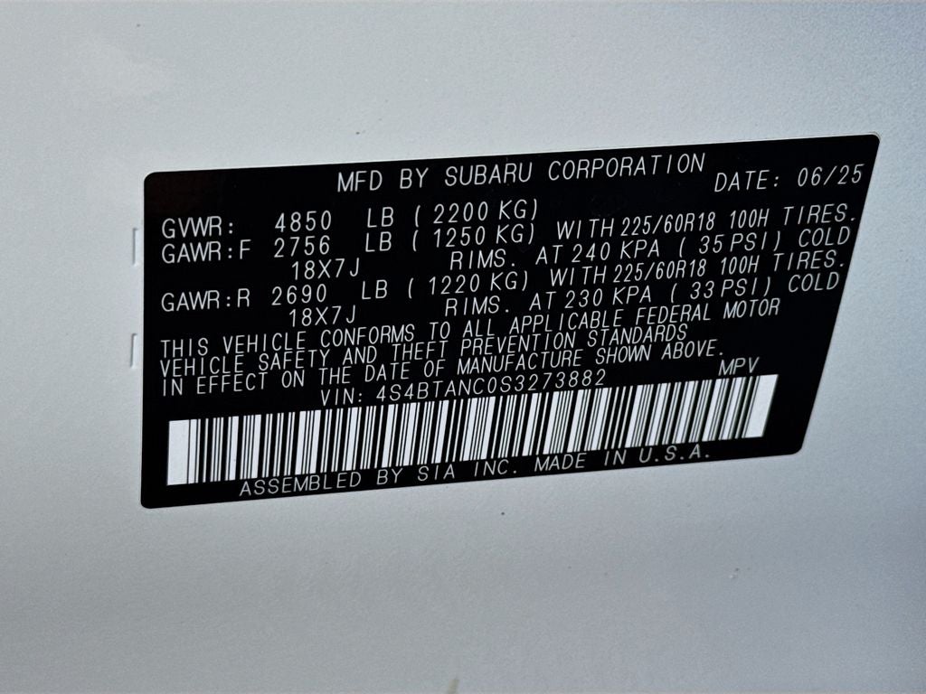 2025 Subaru Outback Limited