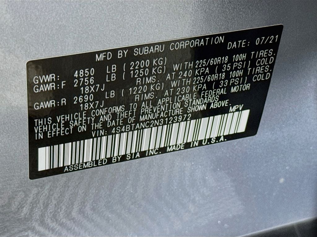 2022 Subaru Outback Limited