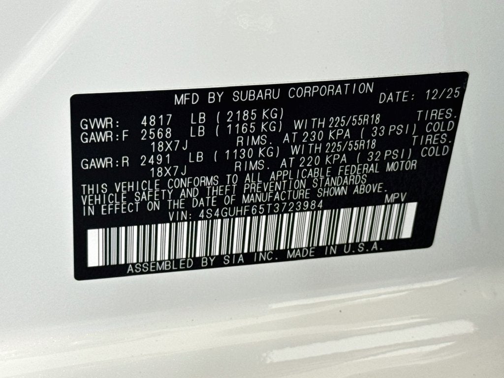 2026 Subaru Crosstrek Sport AWD