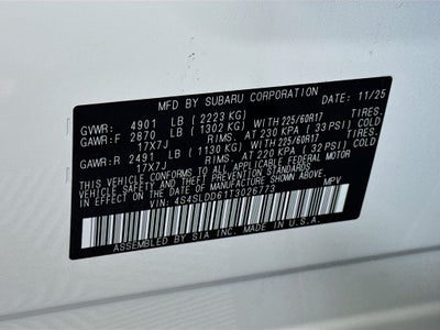2026 Subaru Forester Premium
