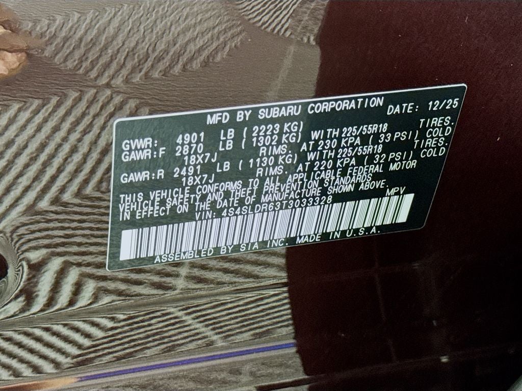 2026 Subaru Forester Limited Navigation
