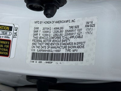 2016 Honda CR-V EX