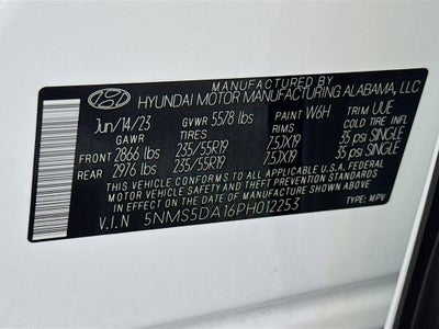 2023 Hyundai Santa Fe Hybrid Limited