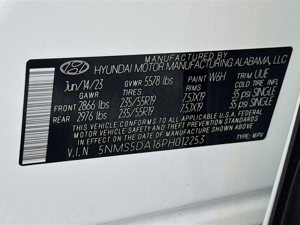 2023 Hyundai Santa Fe Hybrid Limited