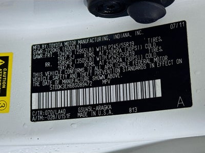 2011 Toyota Highlander Limited