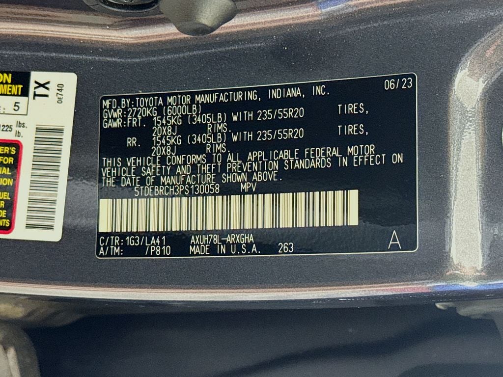 2023 Toyota Highlander Platinum