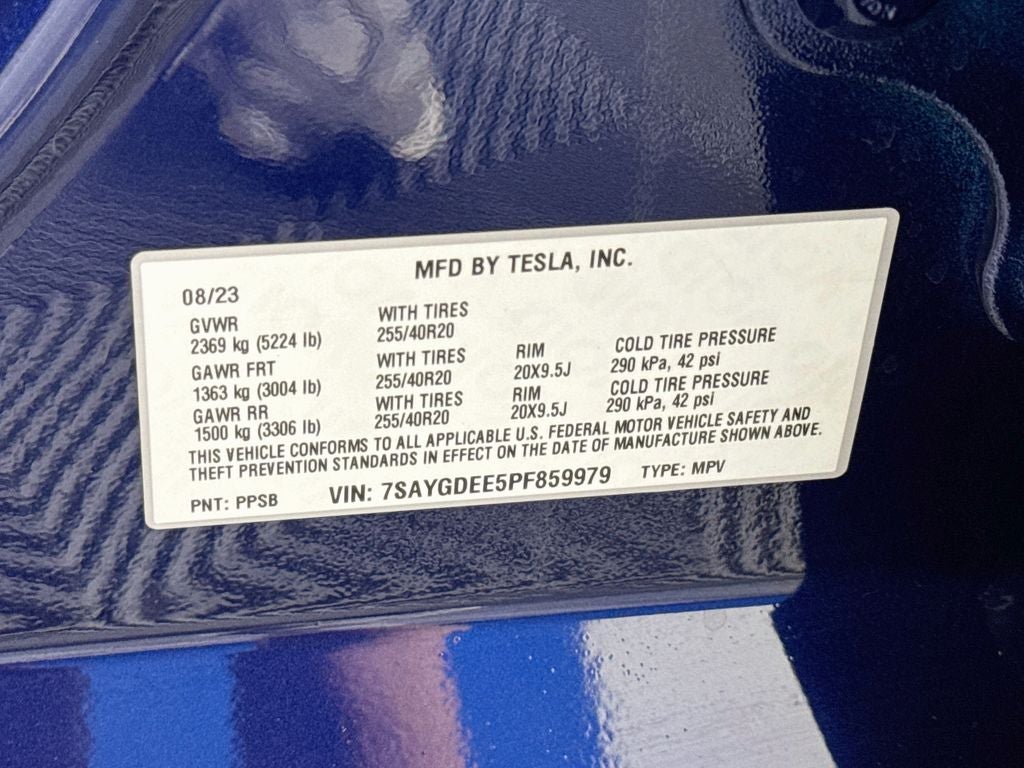 2023 Tesla Model Y Long Range Computer 4