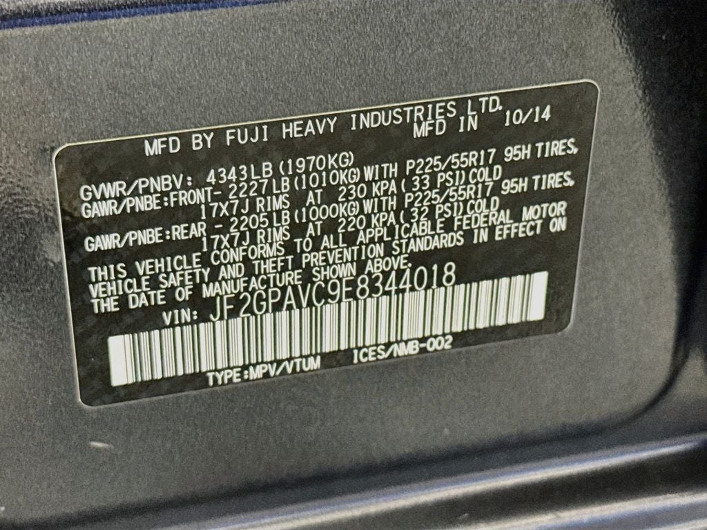 2014 Subaru XV Crosstrek 2.0i Premium