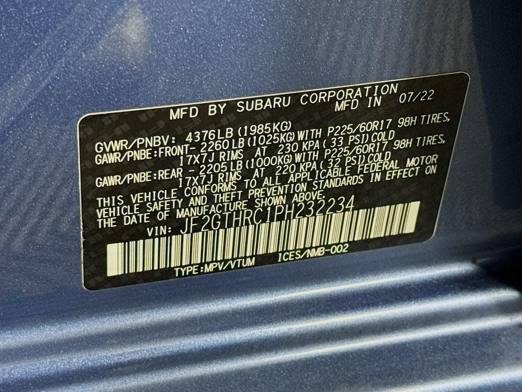 2023 Subaru Crosstrek Sport
