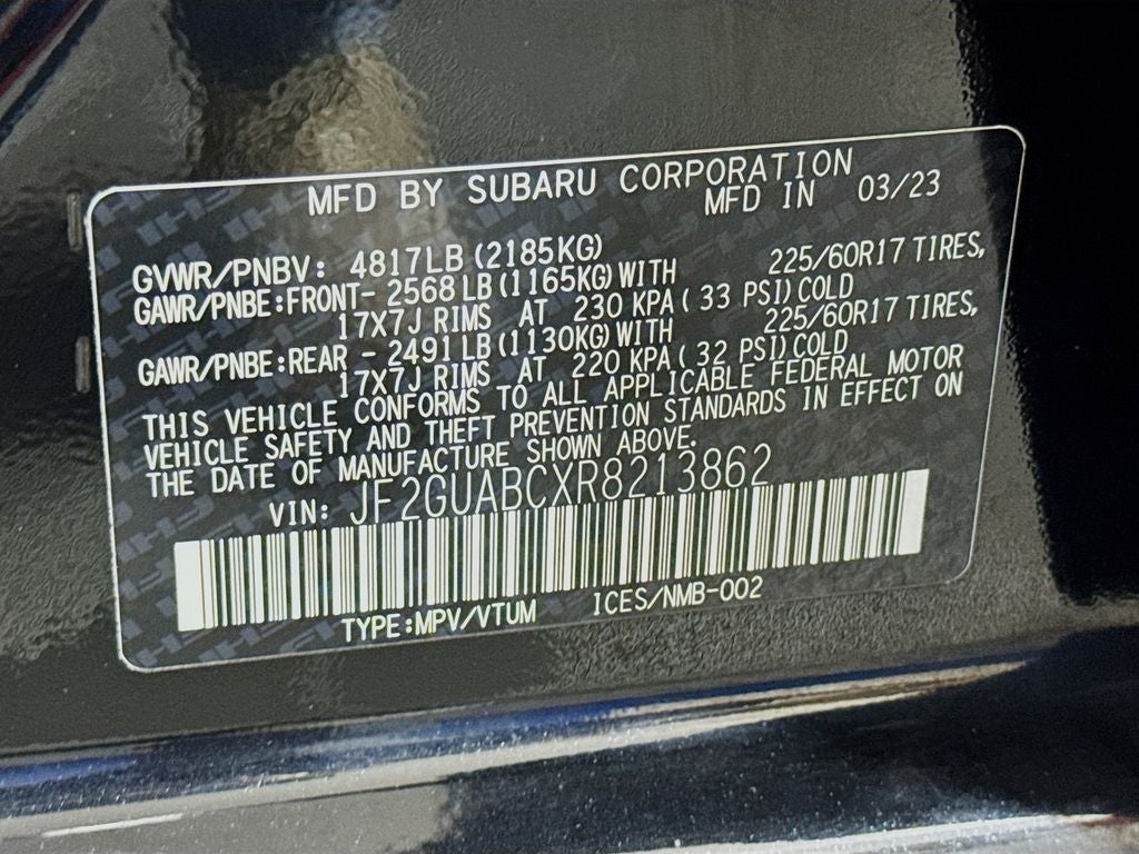 2024 Subaru Crosstrek Base