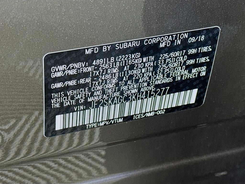 2019 Subaru Forester Premium