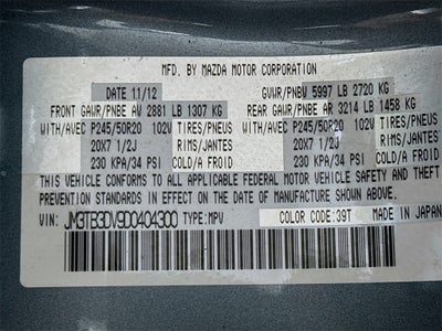 2013 Mazda Mazda CX-9 Grand Touring