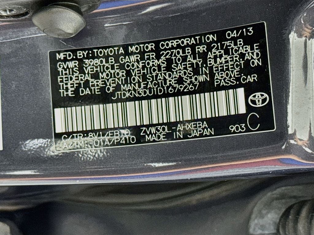 2013 Toyota Prius Two