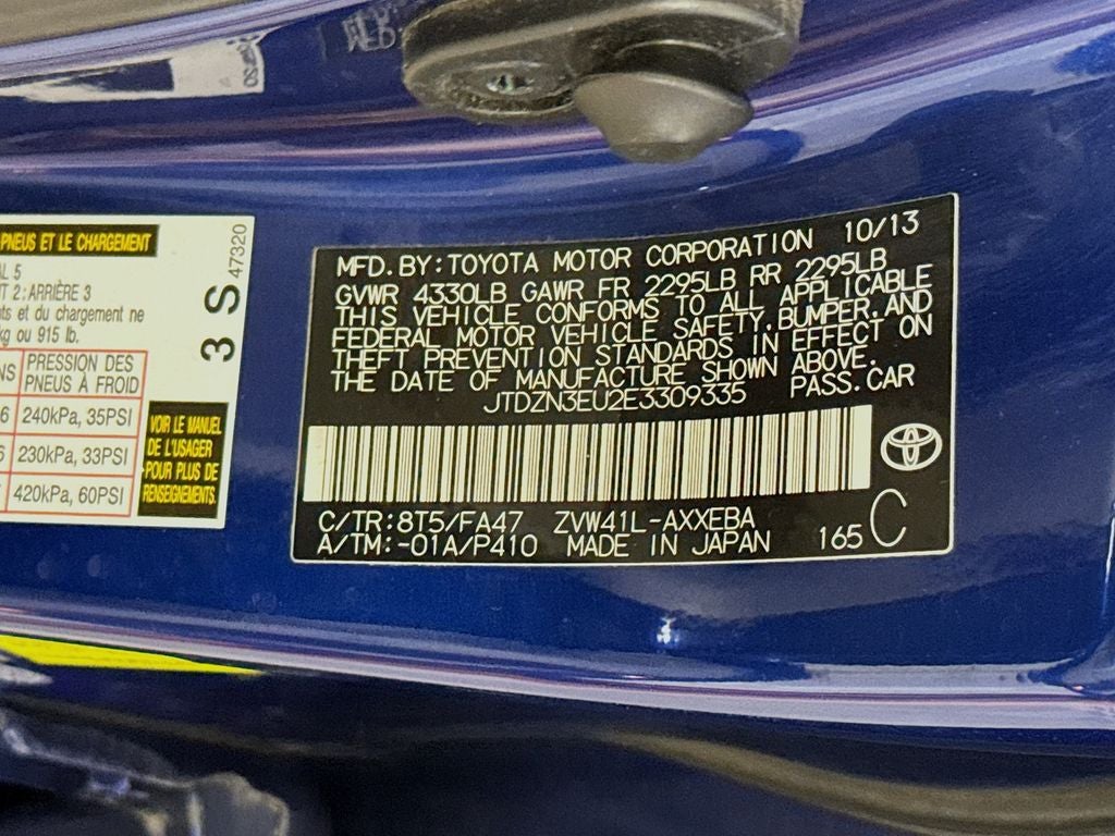 2014 Toyota Prius v Three