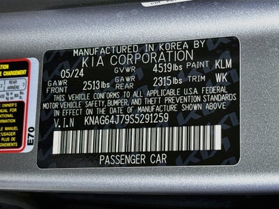 2025 Kia K5 GT-Line Premium Package