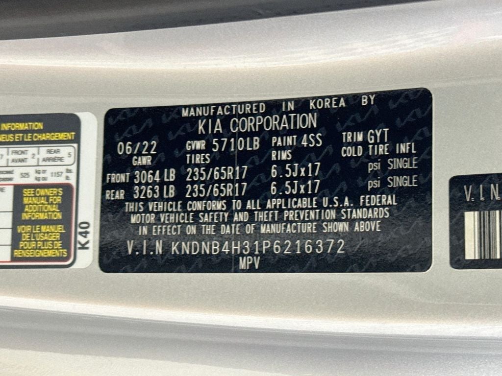 2023 Kia Carnival MPV LX