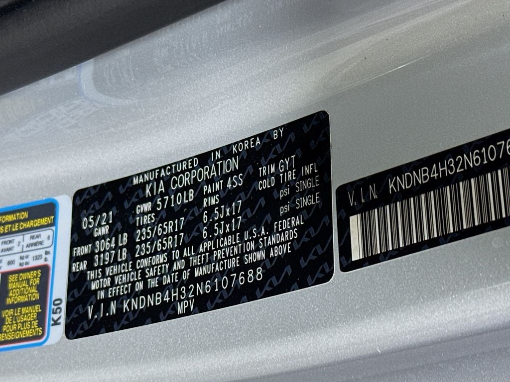 2022 Kia Carnival MPV LXS