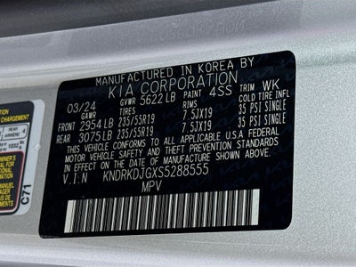 2025 Kia Sorento Hybrid SX Prestige