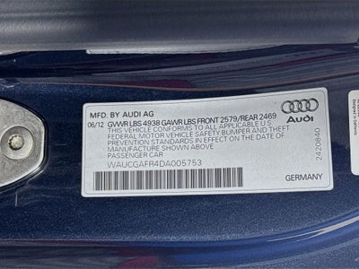 2013 Audi S5 3.0T Premium Plus quattro