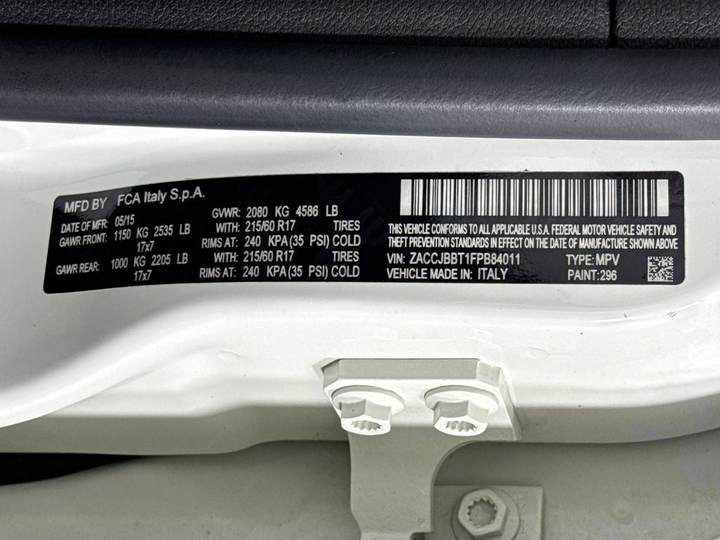 2015 Jeep Renegade Latitude