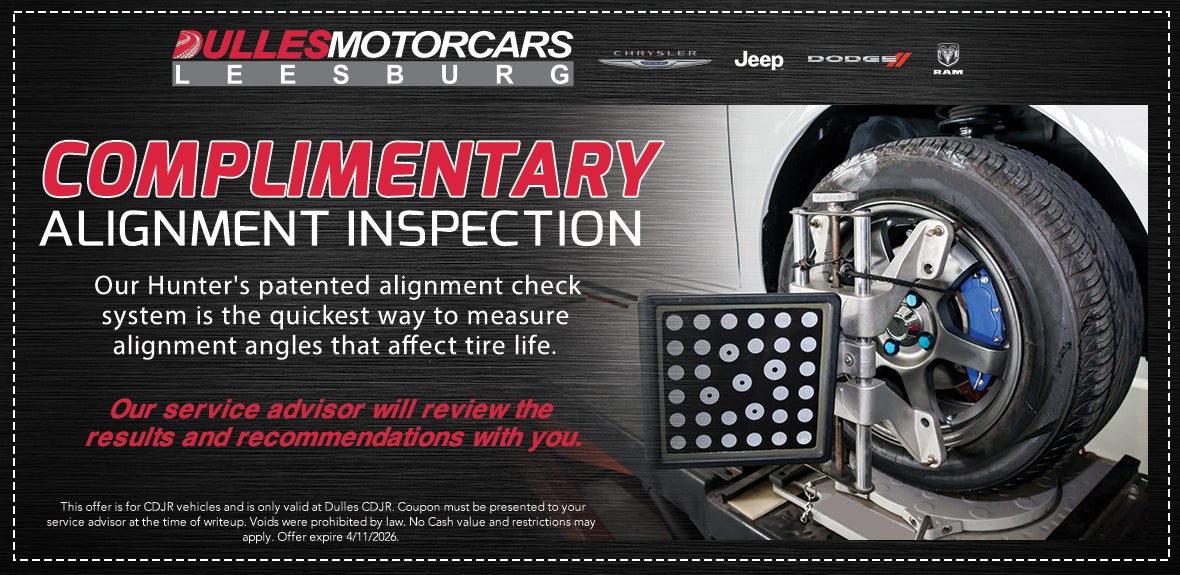 Complimentary Alignment Inspection