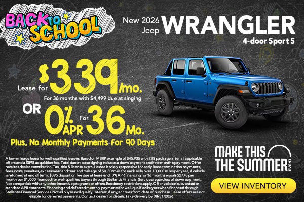 2026 Jeep Wrangler