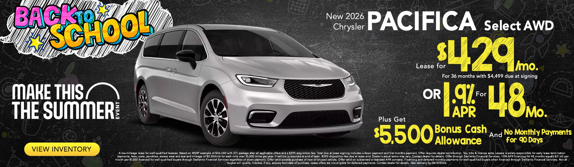 2026 Chrysler Pacifica