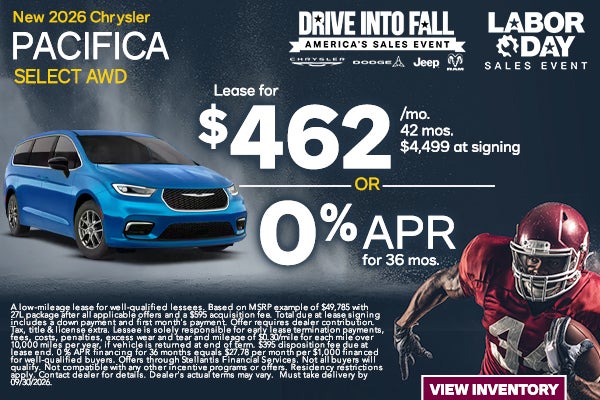 2026 Chrysler Pacifica Select