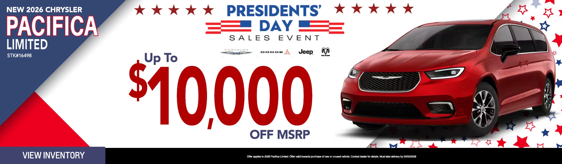 2026 Chrysler Pacifica